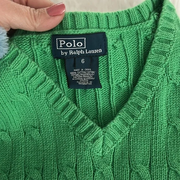 Ralph Lauren boys sweater vest - Picture 3 of 4